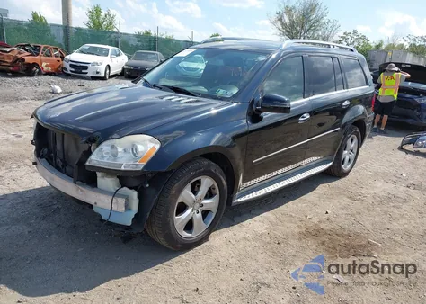 2012 Mercedes-Benz Gl 450 4Matic из США, поврежденный, VIN 4JGBF7BE0CA778575